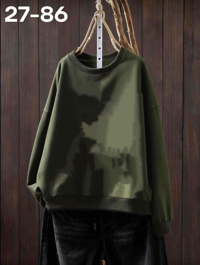 свитшот женская,коричневый свитшот,оверсайз свитшот,одежда толстовка,однотонная толстовка