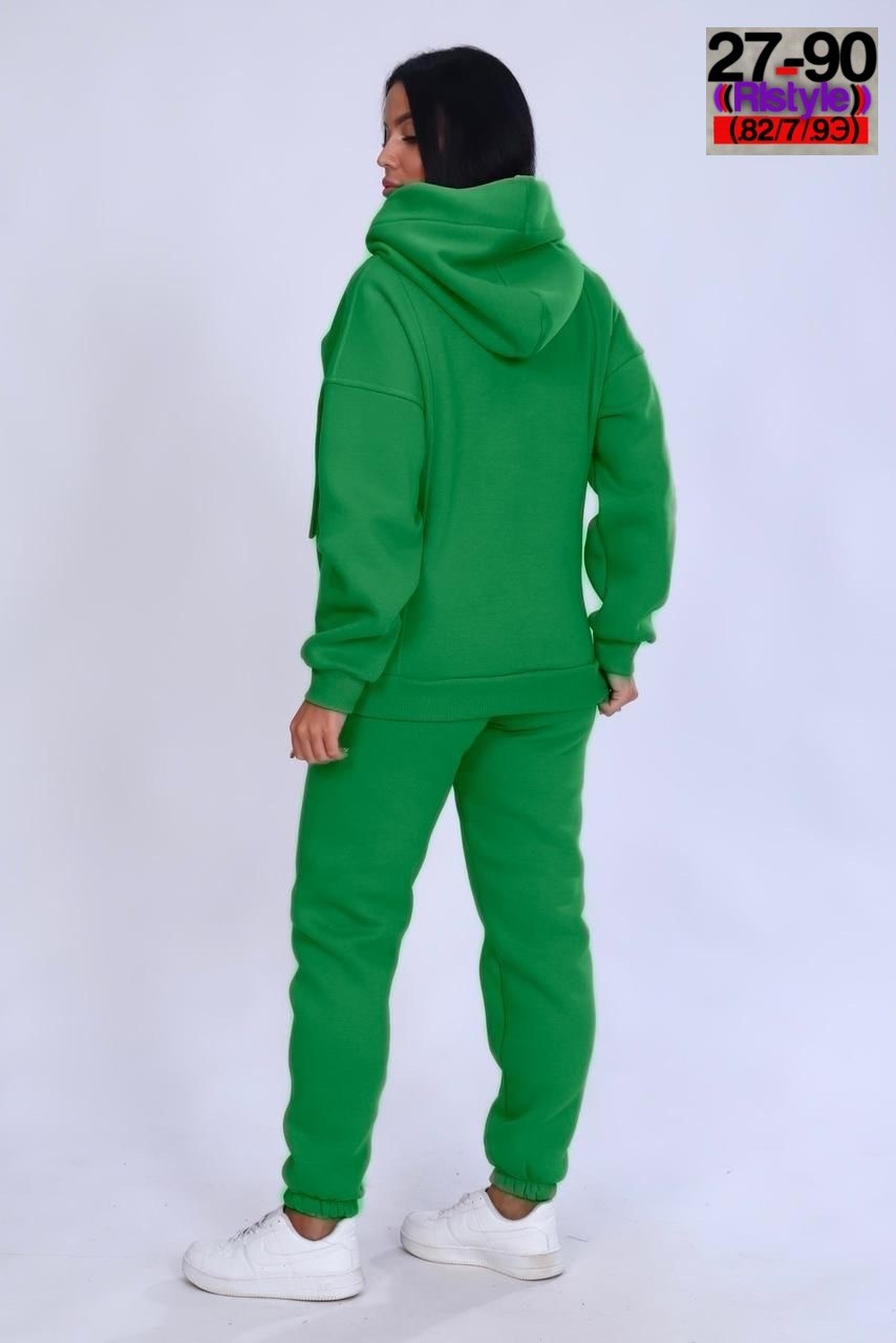 костюм женский 7163 лика дресс,костюм женский с начесом,костюм женский на флисе,костюм женский с капюшоном,костюм женский футер