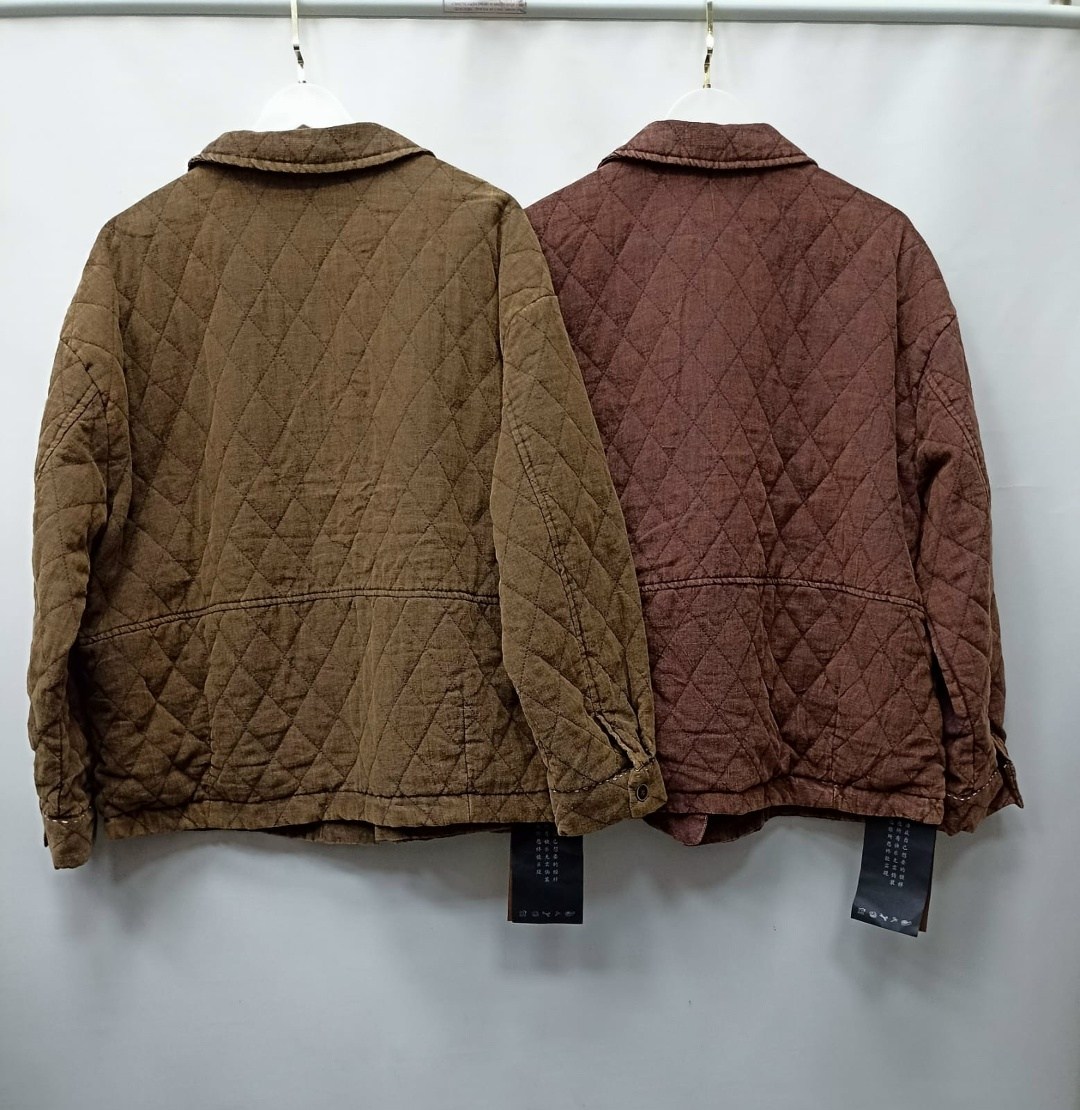 оригудс хлопковая стеганая куртка женская ramie,бохо фуфайка вельветовая,куртка бохо,бохо фуфайка,стеганая куртка