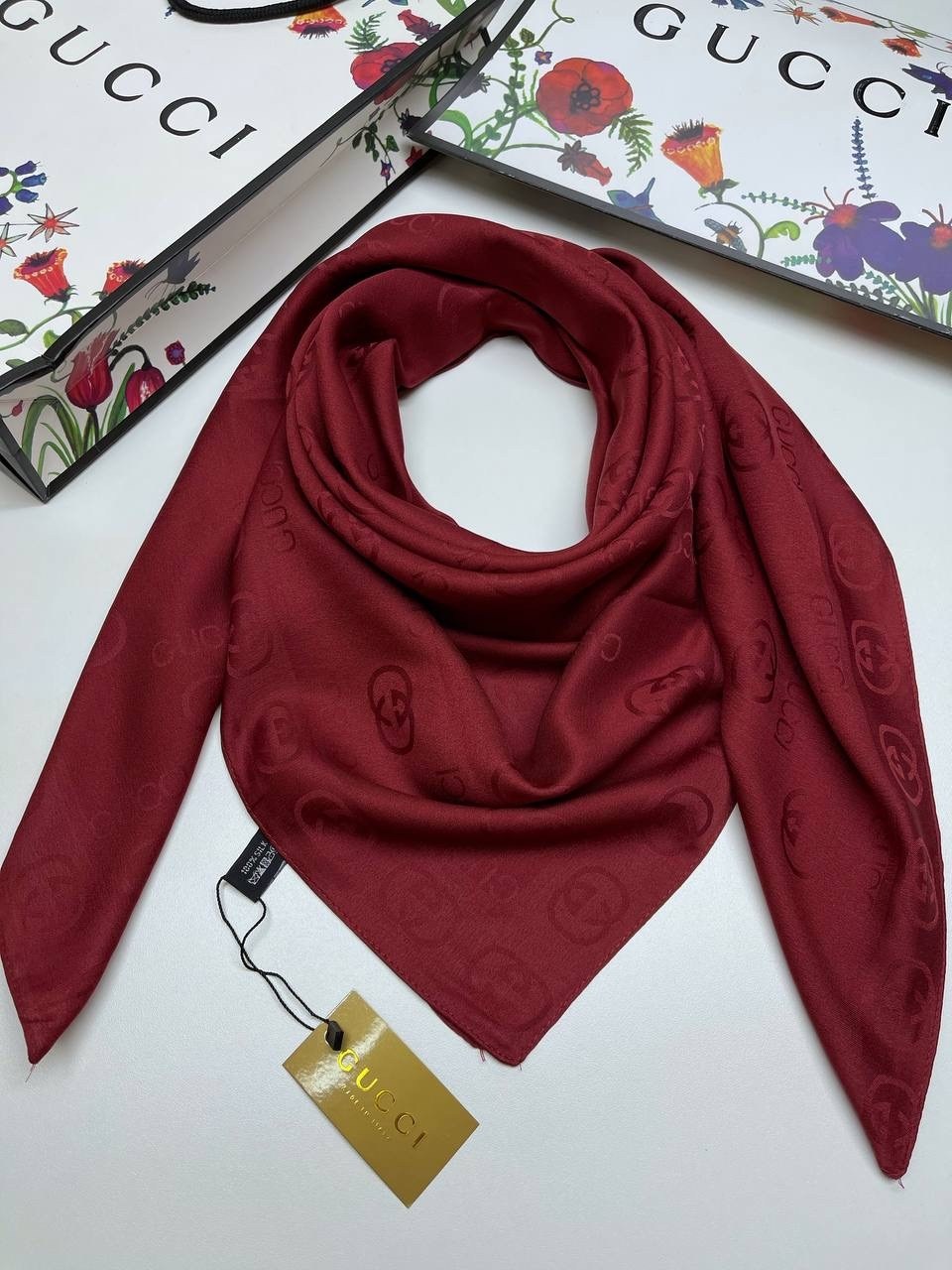 шелковый однотонный платок,платок гуччи оригинал,платок женский однотонный,шарф женский платок,платки шарф