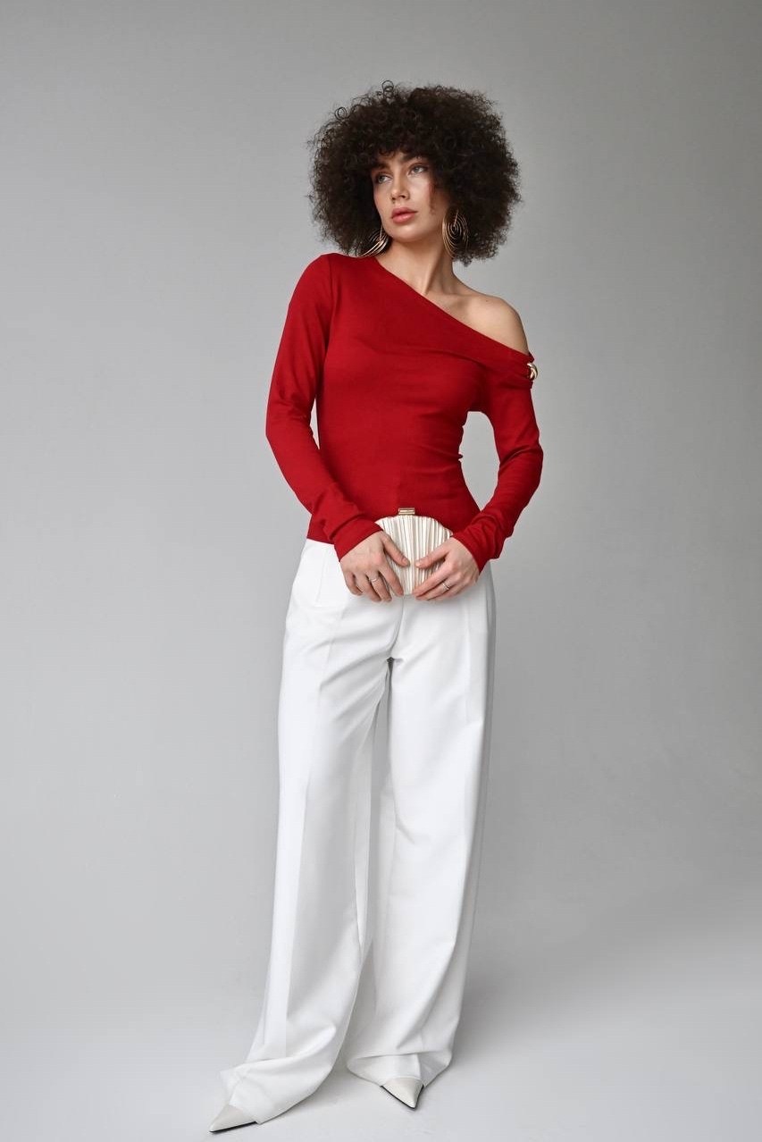 элегантный джемпер,кофта женская,лонгслив женские,кофта с вырезом,кофта с открытыми плечами molmol 200943185