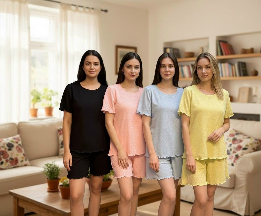 комплект пижама,пижама женская,пижама женская с шортам,женская домашняя пижама,пижама для женщин с