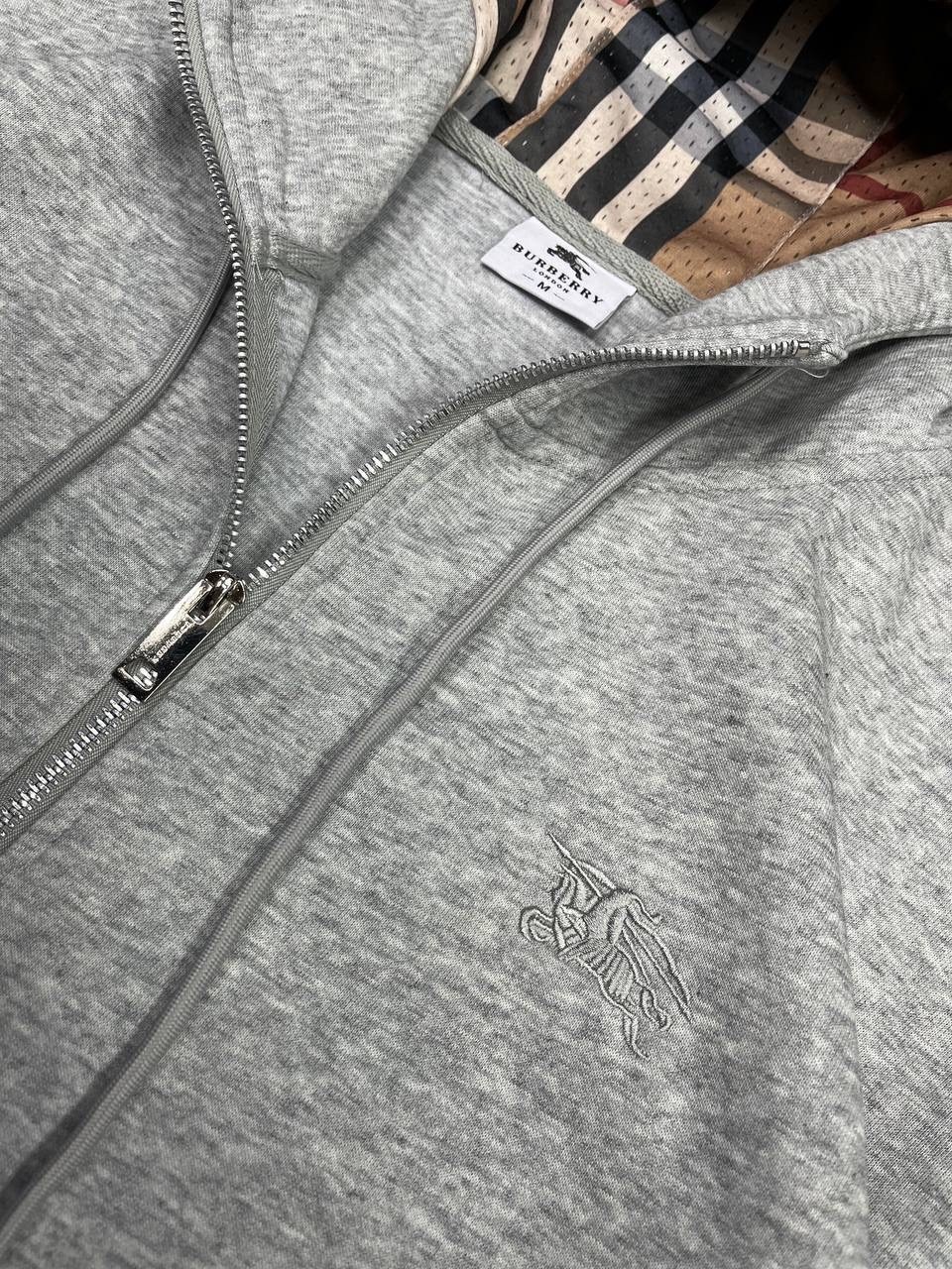 зип худи burberry,burberry hoodie,zip hoodie burberry grey vintage,burberry zipper hooded casual hoodie gray,толстовка женская burberry с капюшоном серый
