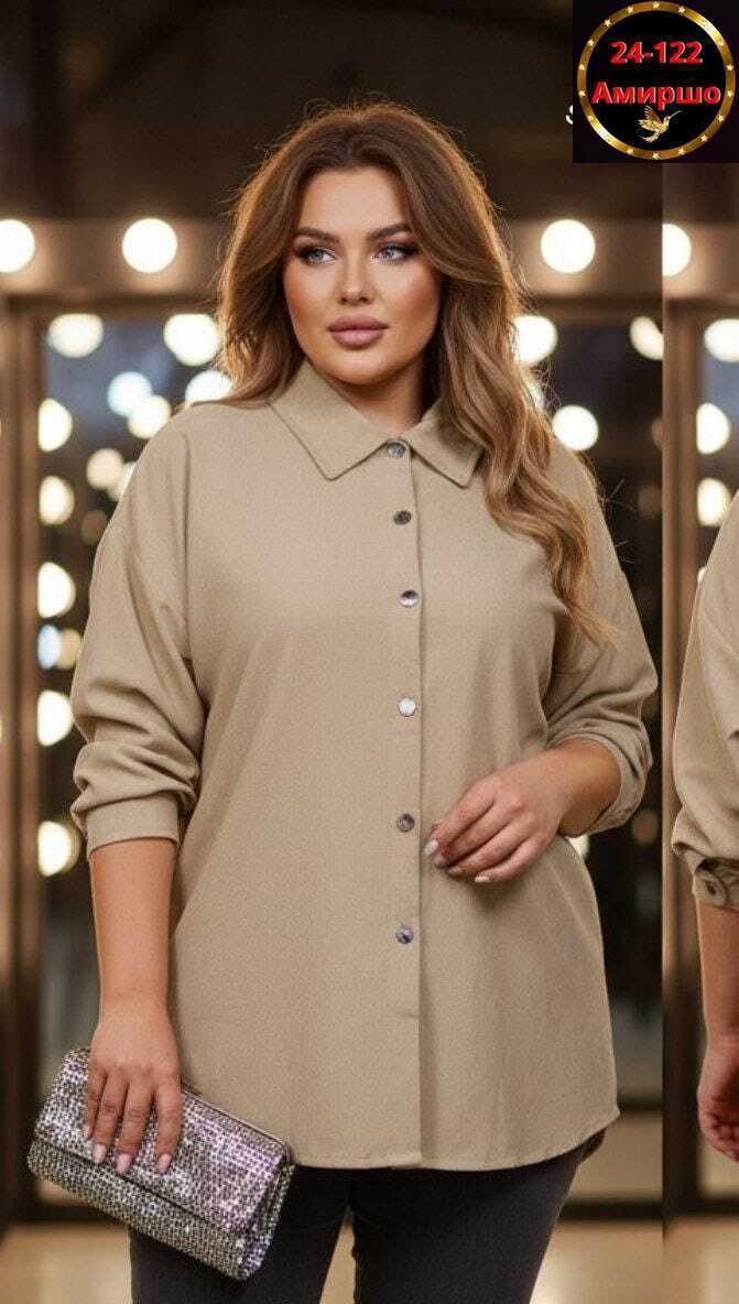 рубашка женская большие размеры,женская рубашка больших размеров,стильная блуза,удлиненная блуза,блузка рубашка женская больших размеров