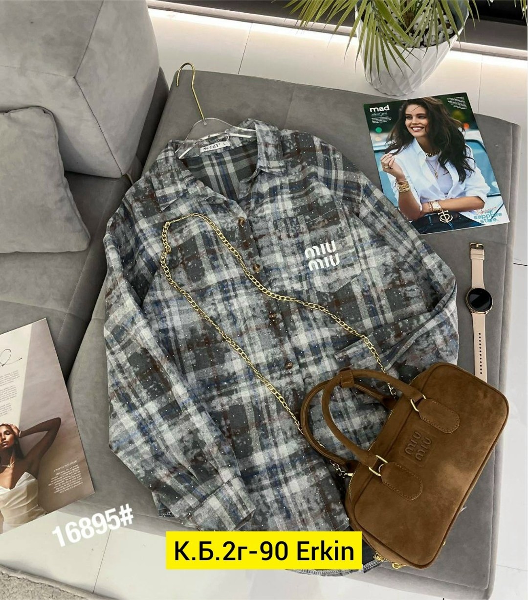 рубашка женская в клетку,рубашка в клетку,женская рубашка,рубашка женская оверсайз в клетку,рубашка