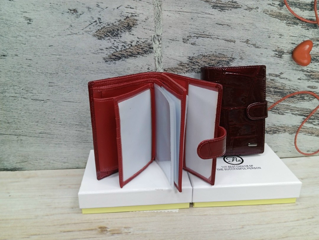 кожаная визитница,женская кожаная визитница sergio valentini св,кошелек женский,визитница,визитница из натуральной кожи