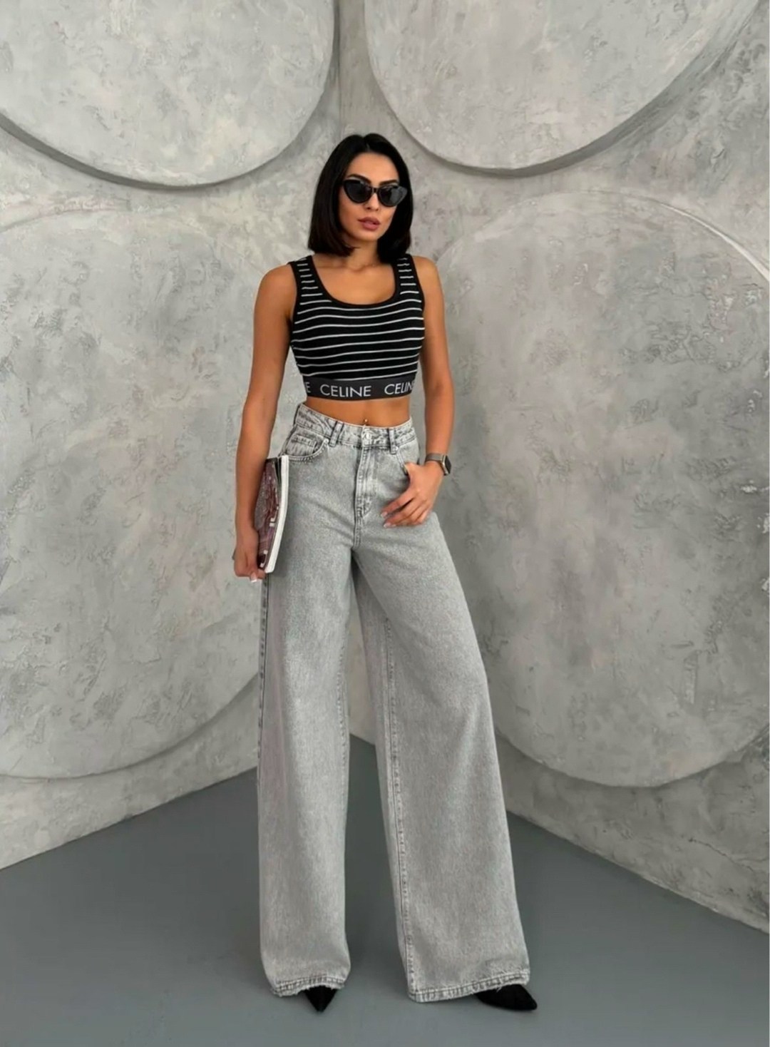 джинсы брюки,женские джинсы,джинсы серые палаццо летние тонкие vl jeans,женские джинсы прямые широкие хлопок 100%,джинсы баги широкие серые прямые палаццо