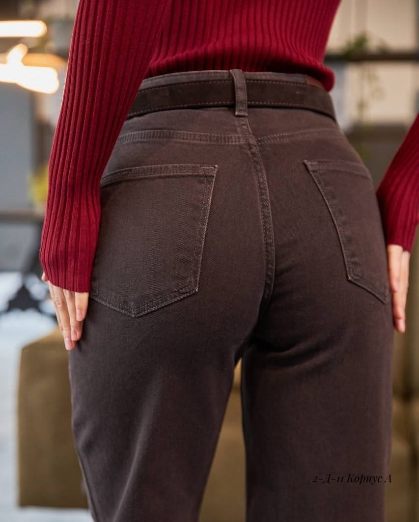 женские облегающие джинсы с завышенной талией,джинсы женские,брюки женские,коричневые джинсы