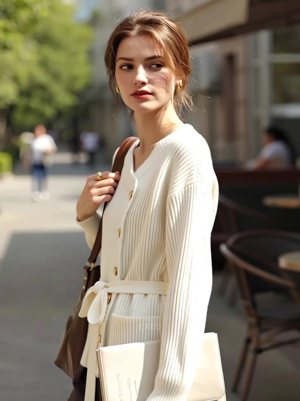 женский трикотажный костюм с юбкой celena кремовый,трикотажный костюм,стильный трикотажный костюм,женский костюм с юбкой,костюм с юбкой