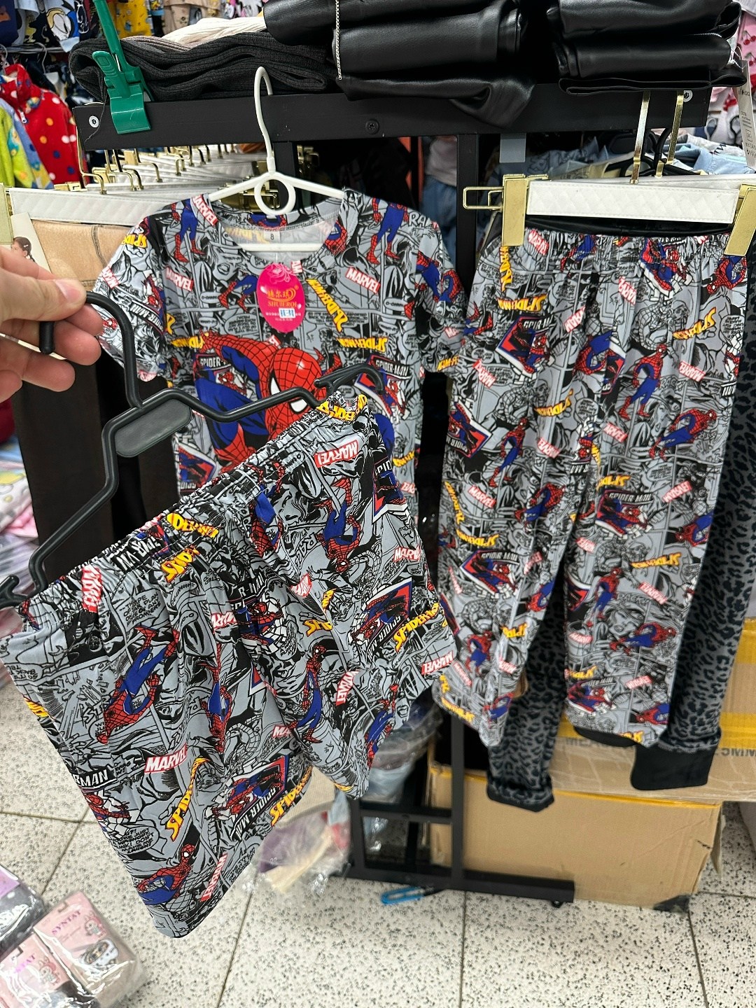 пижама для мальчика,пижама комплект,пижама костюм,домашняя одежда пижама,пижама человек паук