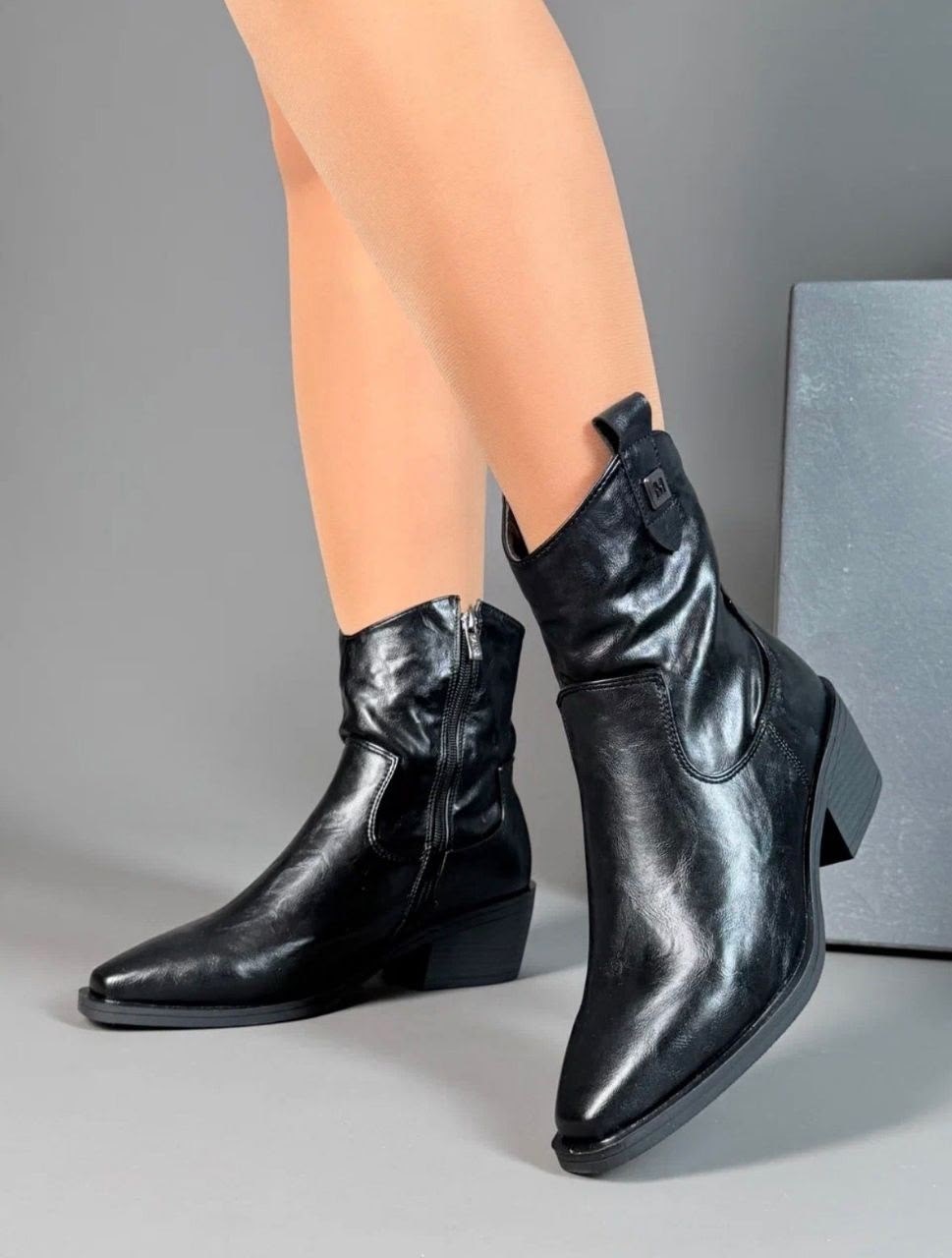 ботинки казаки,,ковбойские ботильоны женские,сапоги казаки женские,ботинки казаки женские