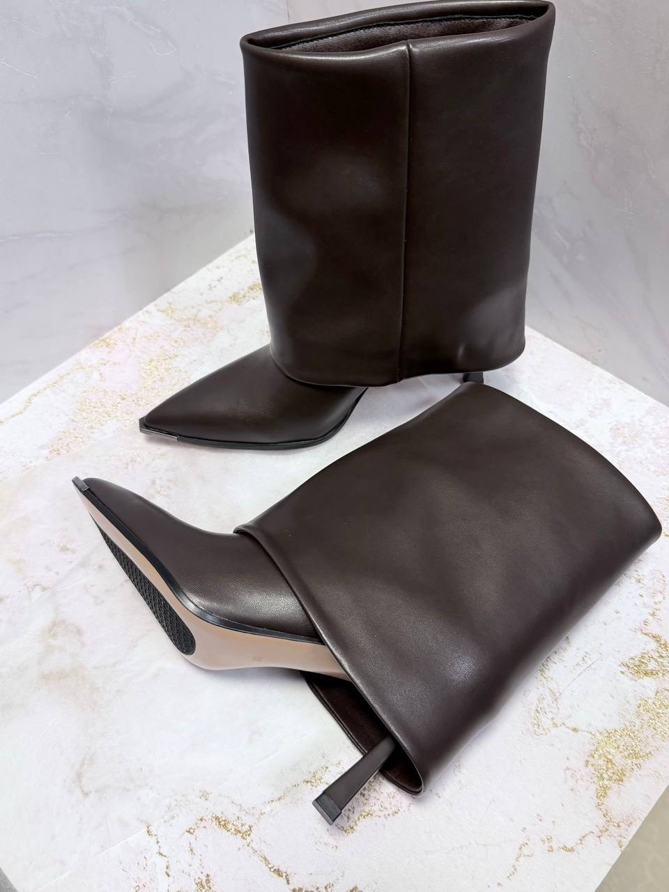 женские современные сапоги до колена на высоком каблуке,женские ботинки на высоком каблуке с острым носком,женские сапоги,,сапоги