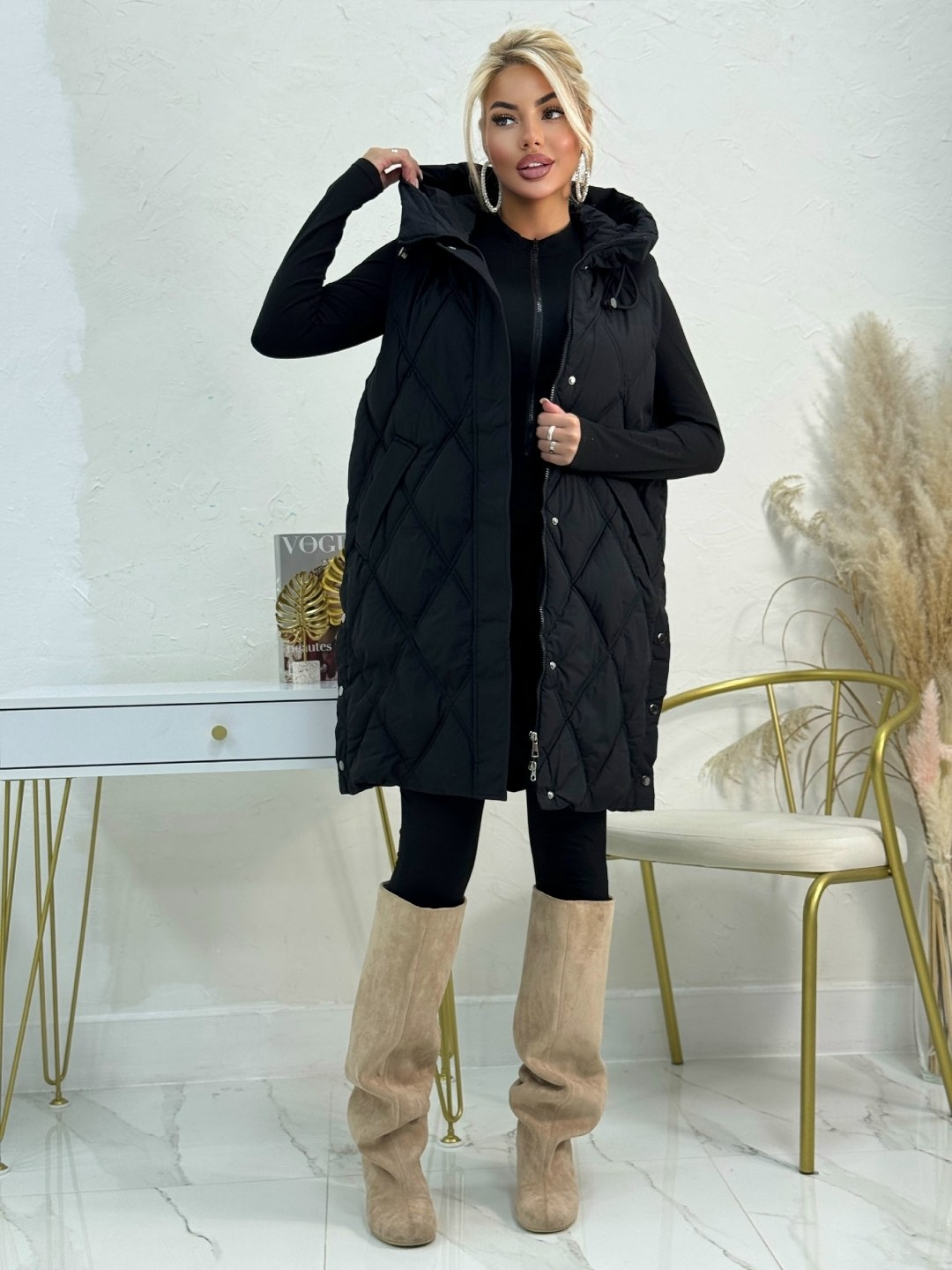 жилетка женская,жилет женский,жилетка,жилет удлиненный,жилетка женская удлиненная