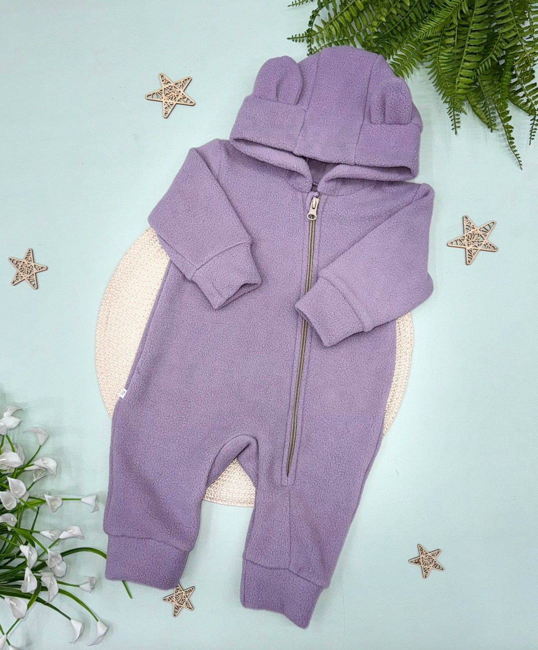 комбинезон с капюшоном для новорожденных,комбинезон на флисе,комбинезон для новорожденного,комбинезон утепленный,комбинезон утепленный для малыша