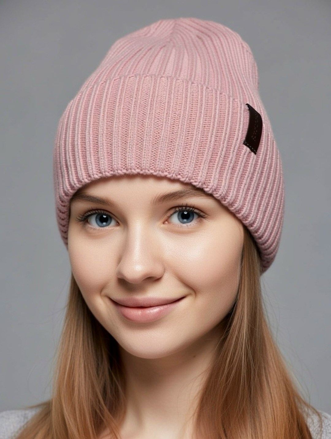 шапка женская вязаная dika knit,шапка женская бини,шапка женская,шапка бини,женская вязаная шапка