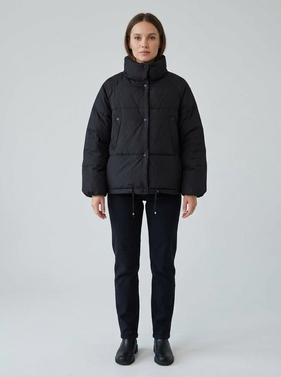 куртка утепленная moda sincera черный,женская куртка,куртка оверсайз befree,пуховик женский baon b001526 черный xxl,куртка и пуховик