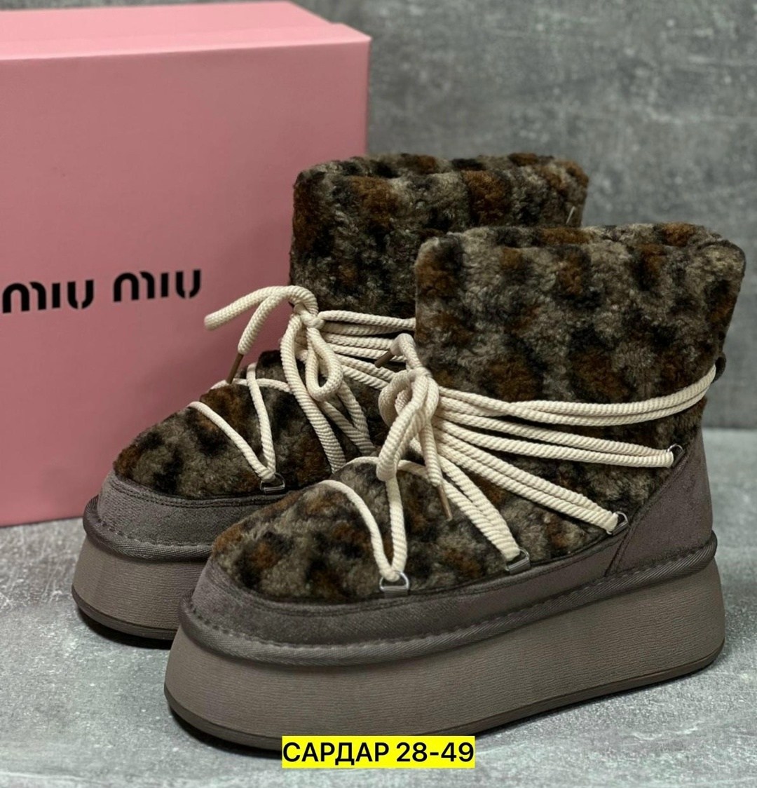 угги луноходы меховые на высокой подошве besmoda shoes 256523753,,женские угги,угги,угги луноходы меховые на высокой подошве besmoda shoes цвет хаки