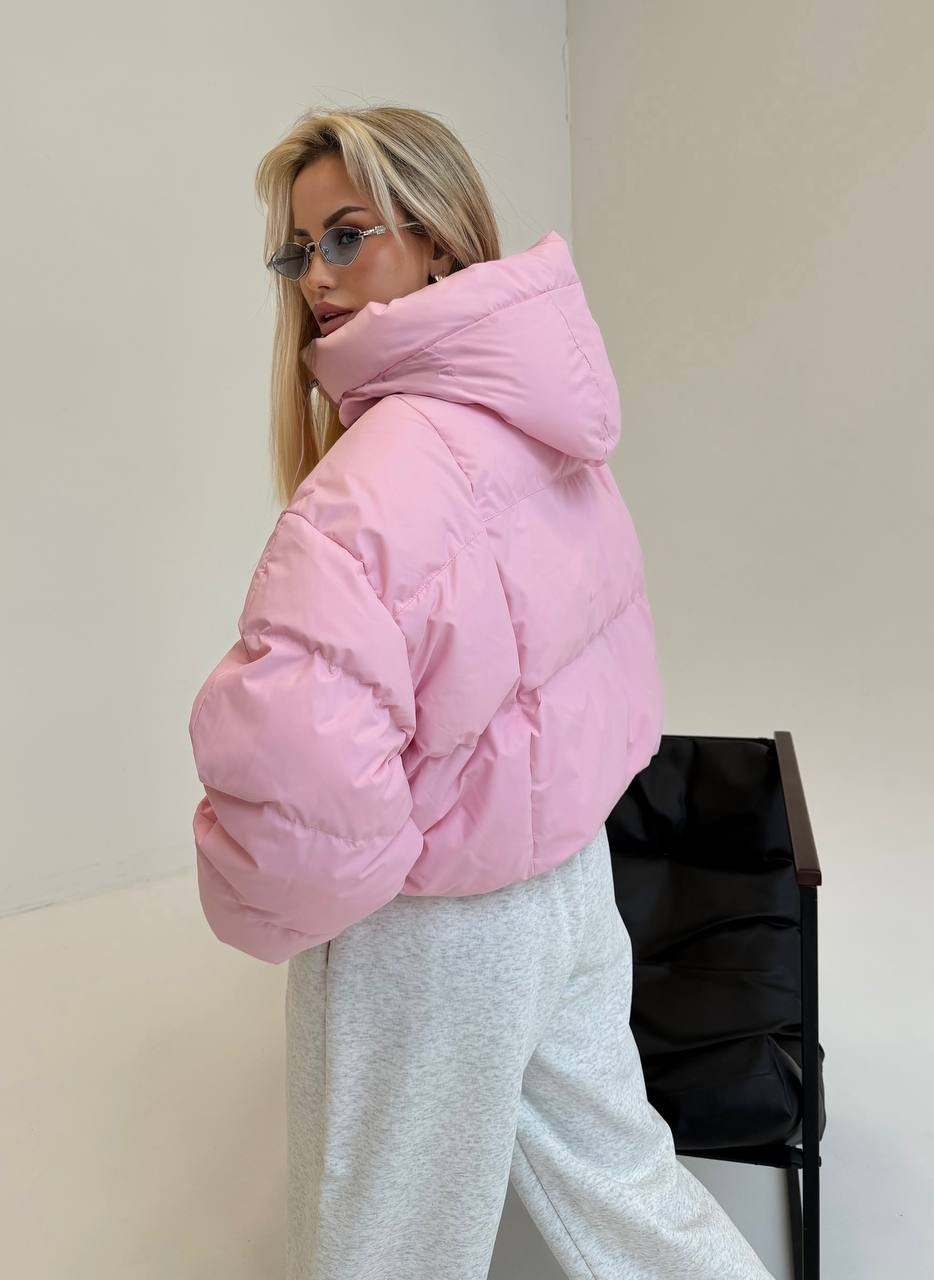 куртка оверсайз,куртка женская,розовая куртка,короткая куртка,куртка