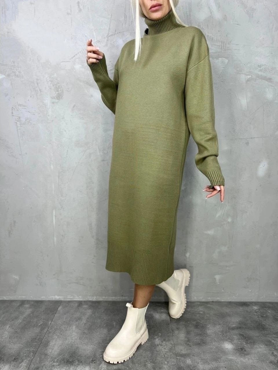 платье вязаное,платье теплое,платье-свитер,трикотажное платье,кашемировое платье свитер повседневное