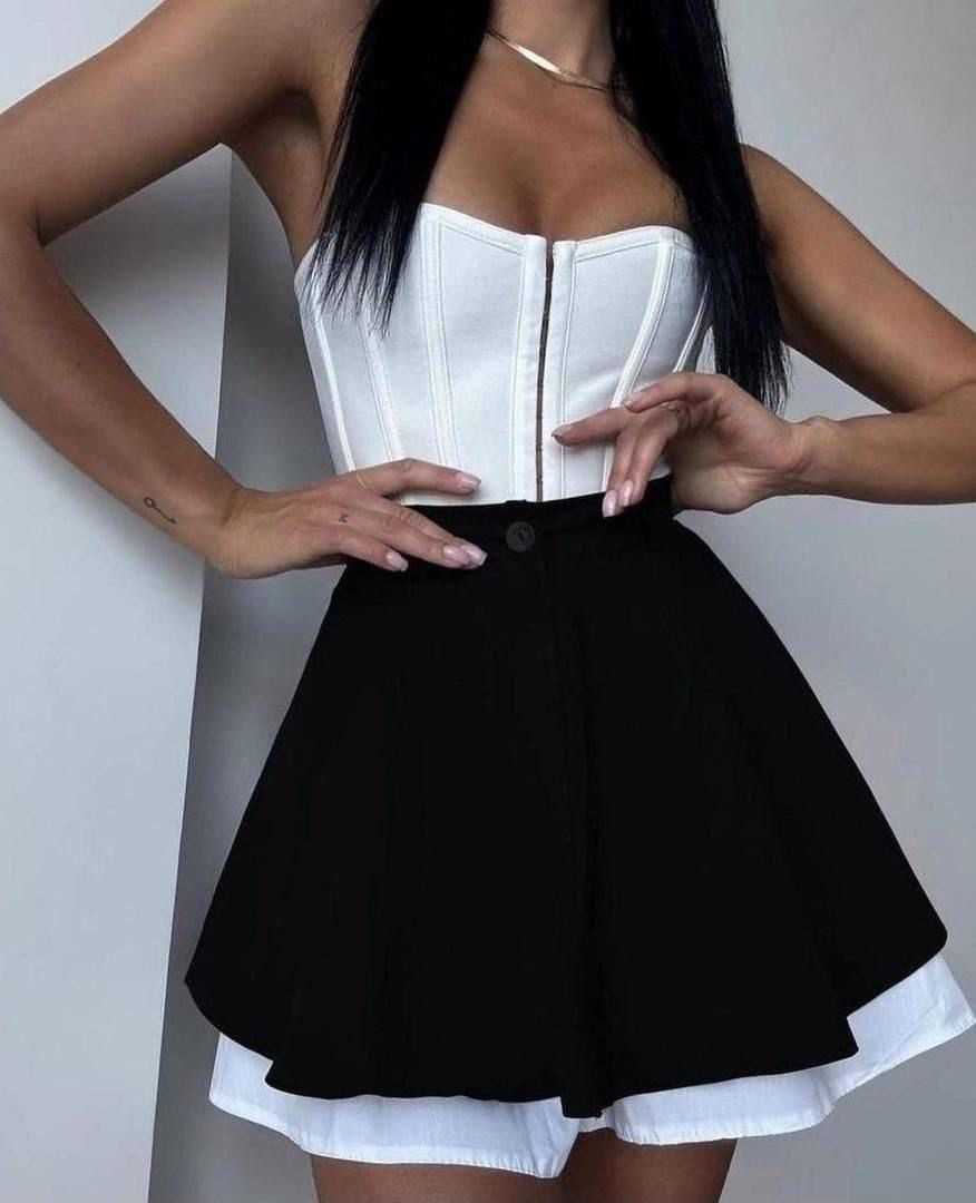 юбка мини,женская элегантная юбка-шорты мини,юбка-шорты,юбка,юбка женская арт. 11331073