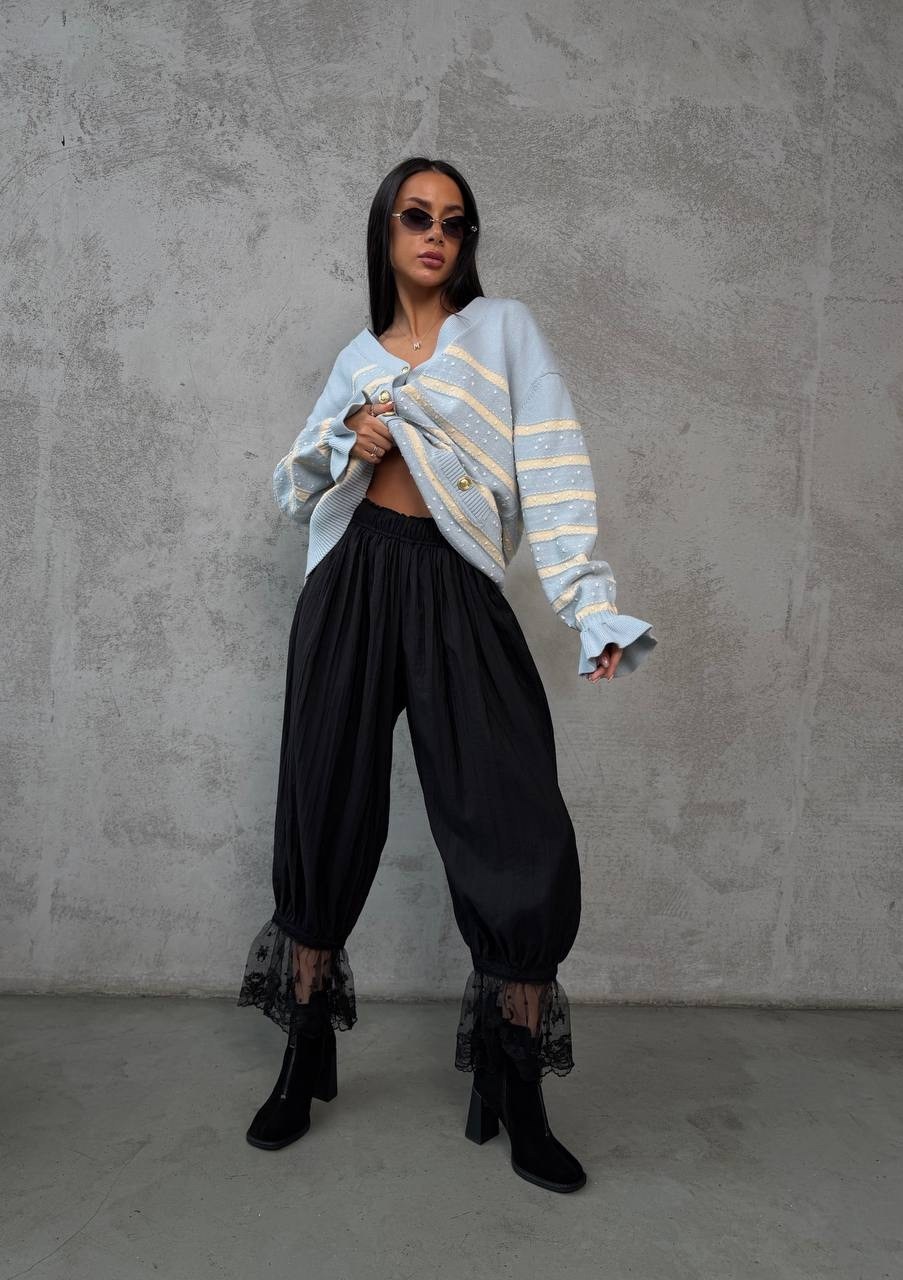 брюки палаццо женские летние,брюки женские летние,стильные брюки,стильные брюки карго,брюки с кружевом