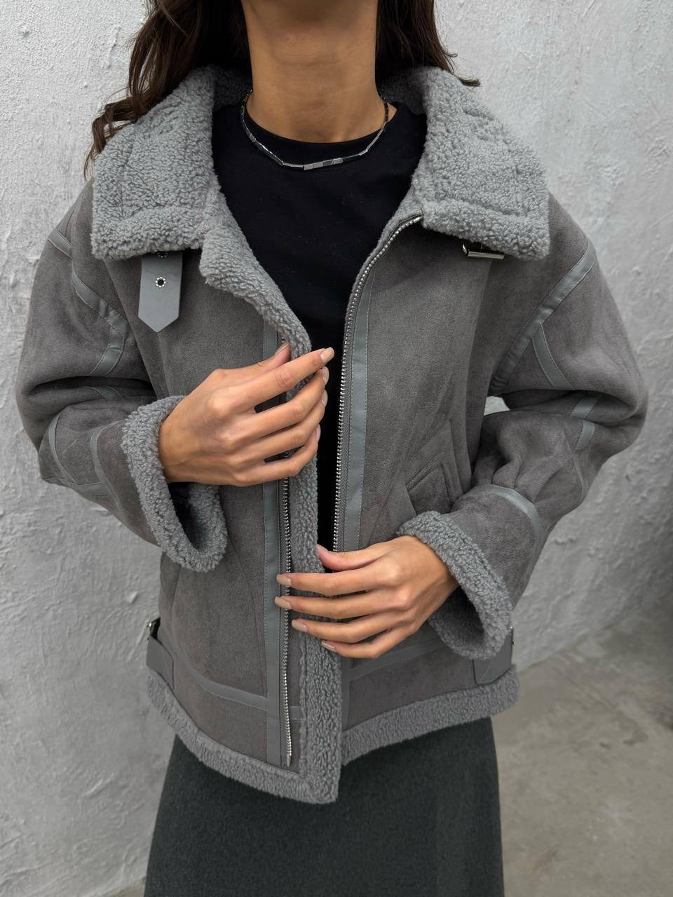 дубленка женская,дубленка,куртка vero moda kunstlederjacke peggy серый,кожаная куртка,куртка-авиатор из экокожи