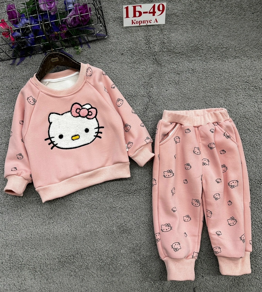 пижама для девочек,одежда для девочек,kid hello kitty pullover sweatshirt carter's,детские костюмы, для девочек