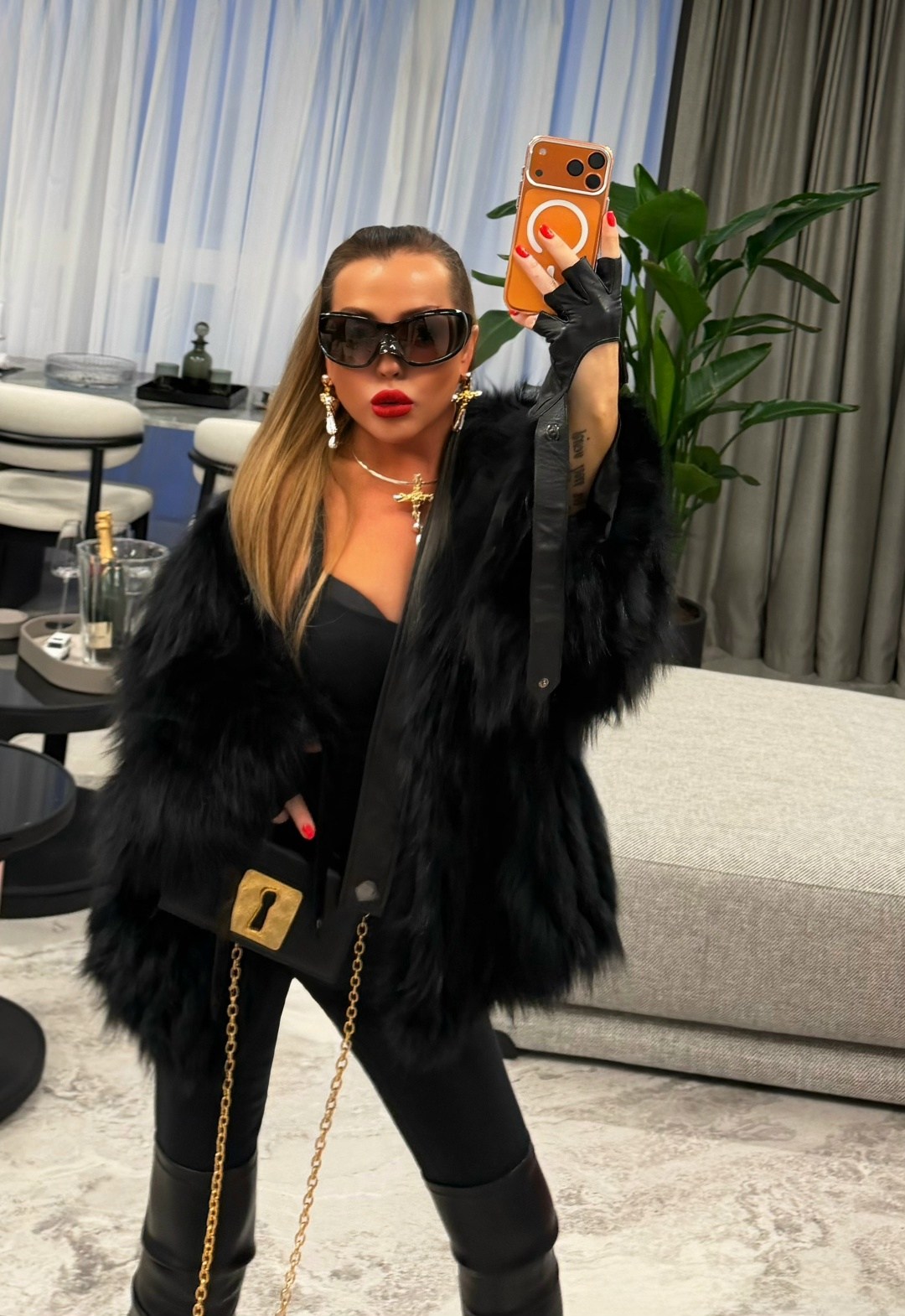 мода модная,девушка,ruslana litviniva,зимний стиль "жена мафиози",ирина маирко