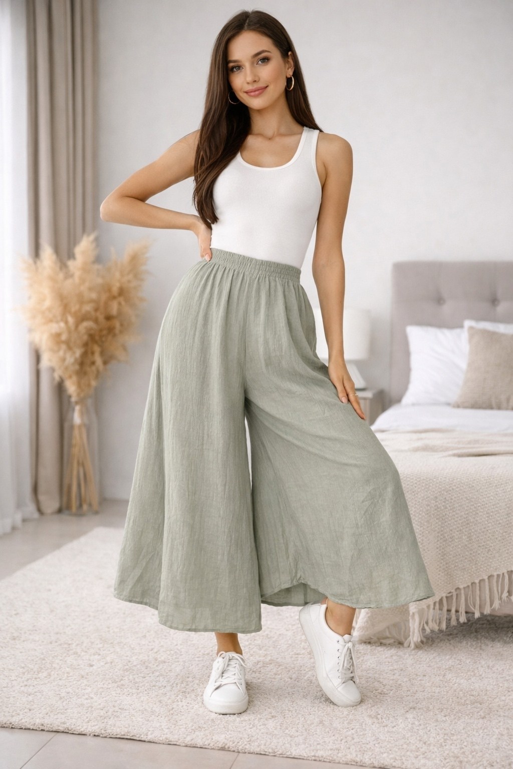 широкие брюки,женские широкие брюки,элегантные брюки,шифоновые брюки,шифоновые брюки палаццо