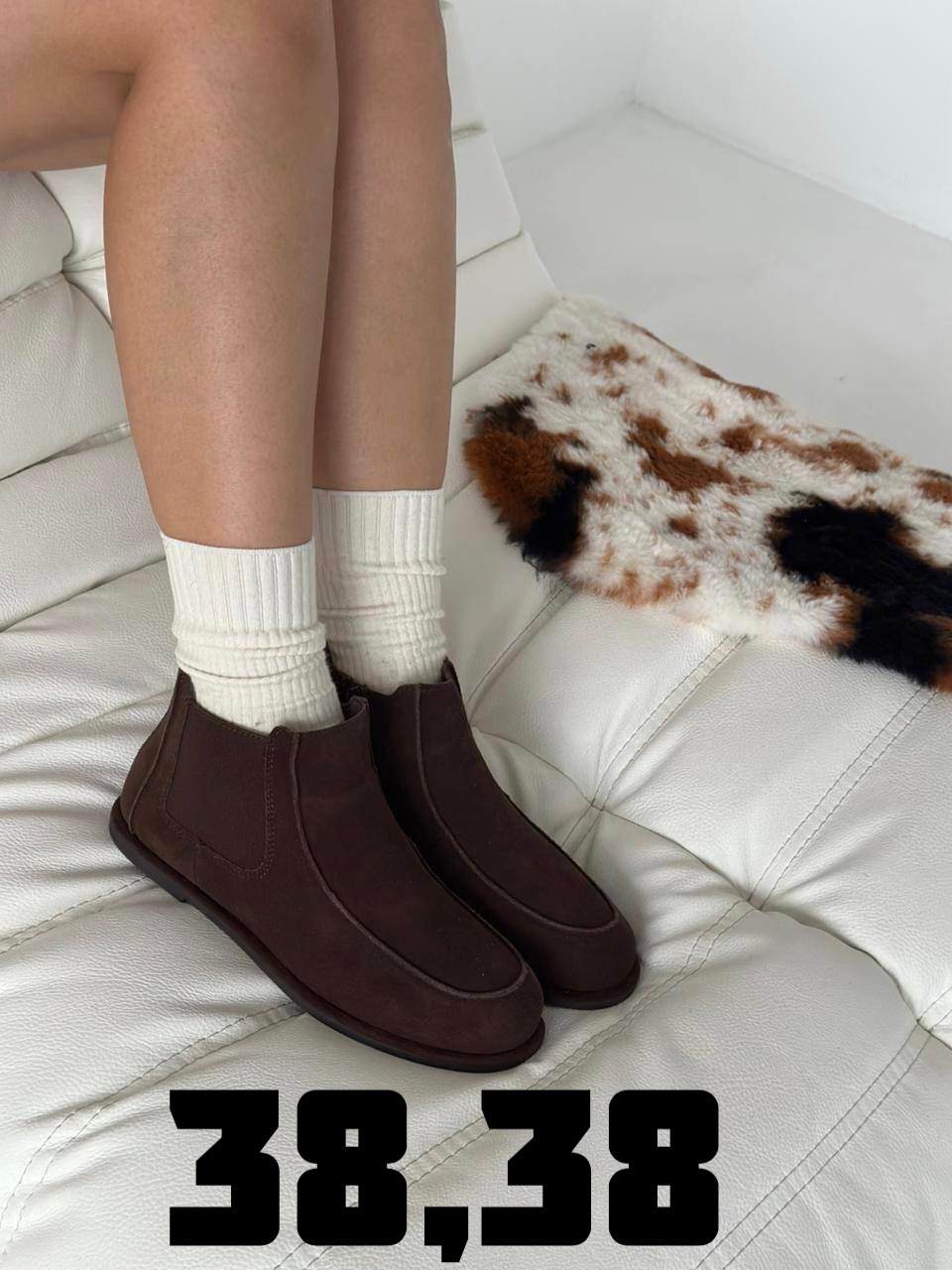 ,женские ботинки челси,замшевые коричневые челси,замшевые ботинки челси,ботинки челси