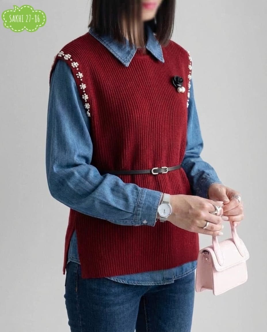 жилетка вязаная,вязаный жилет,трикотажный жилет,корейская мода,женский вязаный жилет