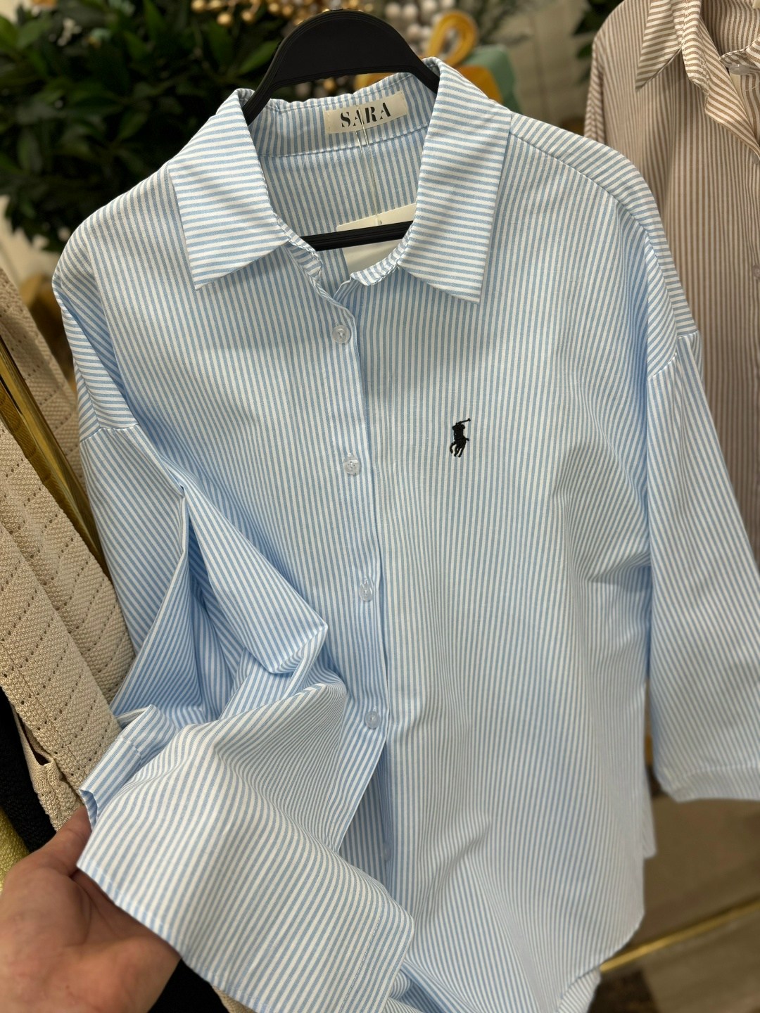 рубашка в полоску,женские рубашки ральф лорен,женские розовые рубашки ральф лорен,розовая рубашка,ральф лорен розовая рубашка