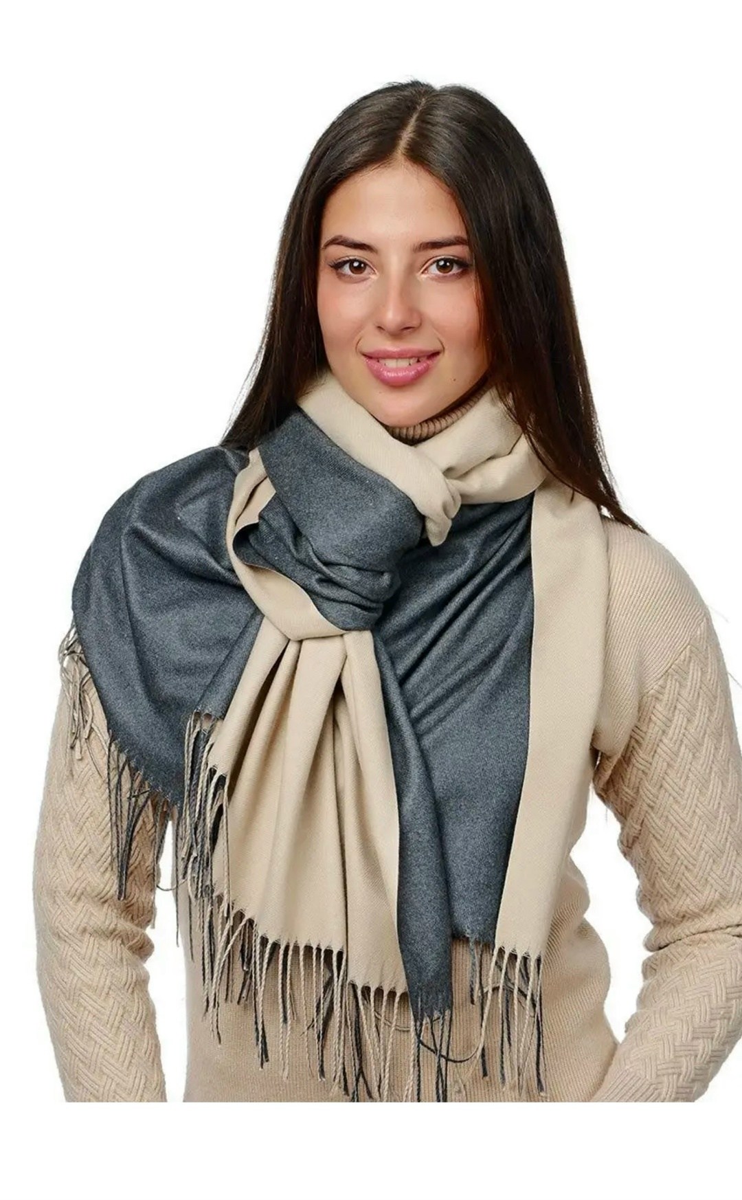 палантин cashmere двухсторонний,палантин женские,палантин двусторонний,шарф женские,двухсторонний кашемировый палантин