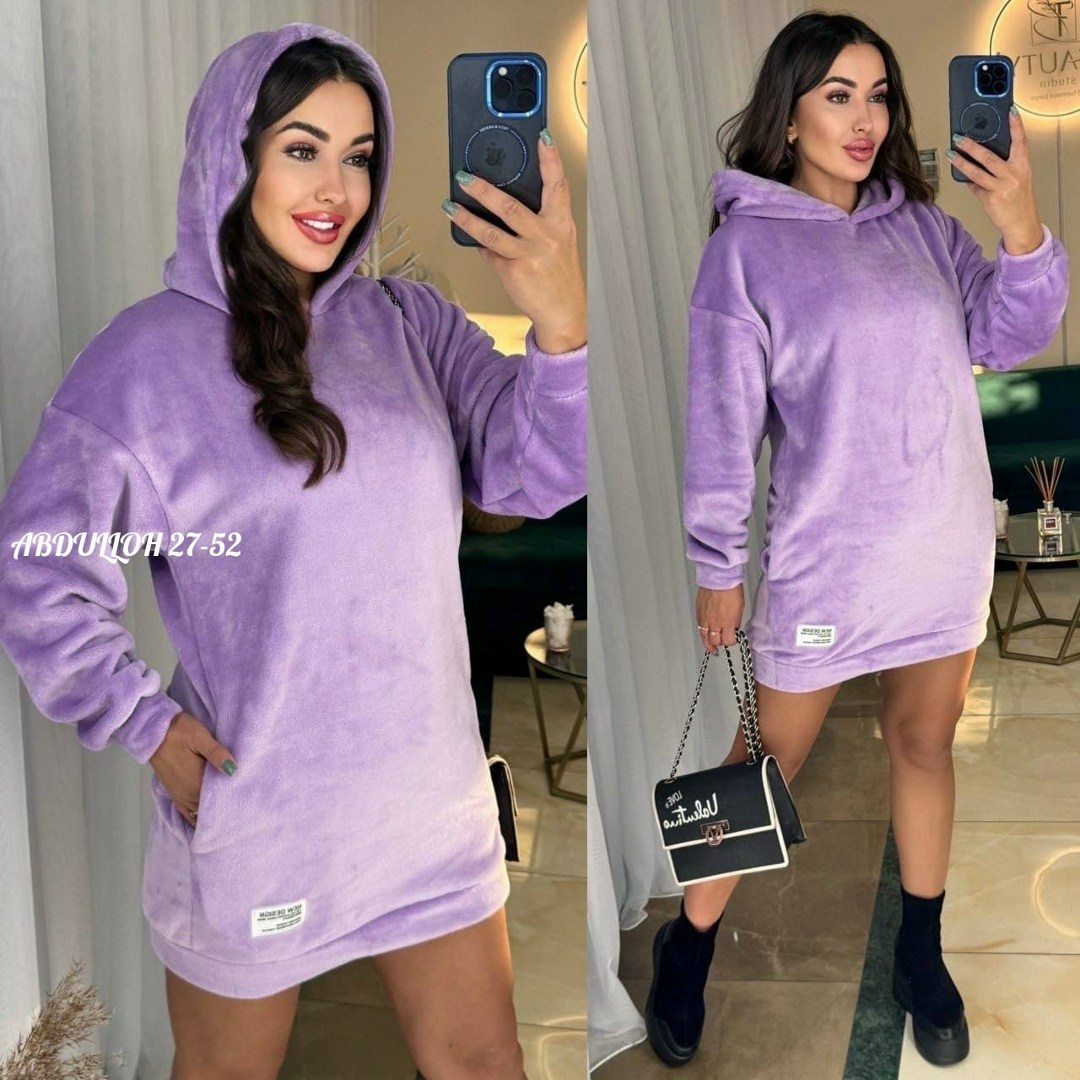 туника женская с капюшоном,платье с капюшоном теплое,платье худи с капюшоном,платье туника теплая,платье худи теплое