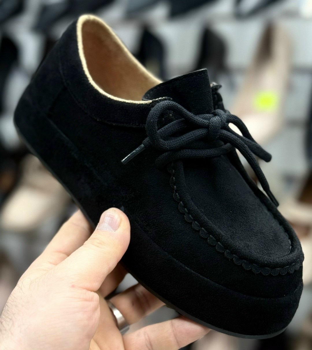 , женская,женские лоферы,повседневная ,мокасины замша