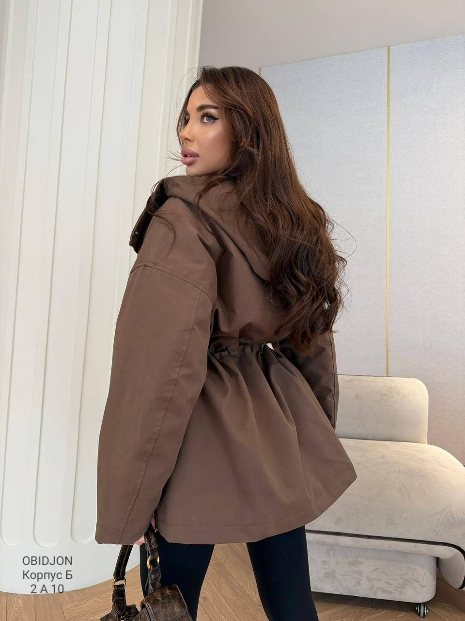 куртка женская,куртка демисезонная женская,куртка оверсайз,куртка демисезонная удлиненная с капюшоном siira 246763951,куртка