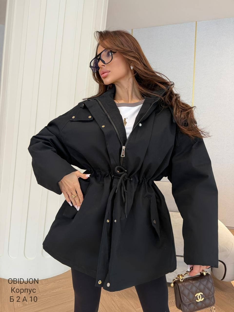 куртка женская,куртка демисезонная женская,куртка оверсайз,куртка демисезонная удлиненная с капюшоном siira 246763951,куртка