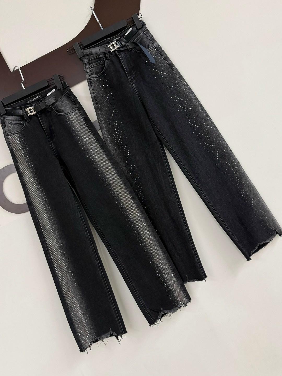 джинсы комбинированные,джинсовые брюки,джинсы брюки,широкие джинсы,джинсы женские