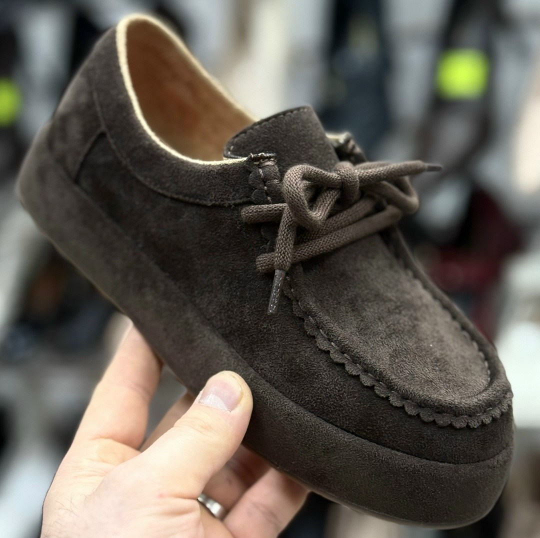 , женская,женские лоферы,повседневная ,мокасины замша