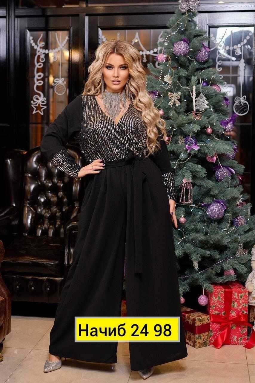 комбинезон женский праздничный,комбинезон праздничный тренд,женские комбинезоны больших размеров,вечерний комбинезон,женский костюм комбинезон