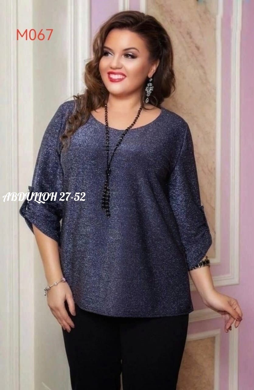 блузки из люрексовой ткани для полных женщин,блузка большого размера с люрексом для полных женщин,блуза с люрексом,блузка из люрекса,брюки и блузка из люрексовой ткани