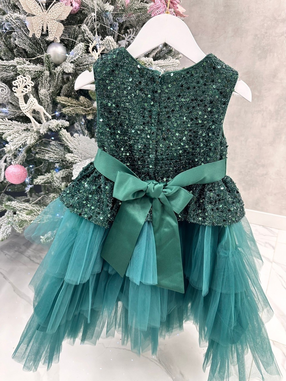платье для девочек,зеленое платье для девочки,изумрудное платье для девочки,mixie green birthday tulle evening dress party dress,платье праздничное для девочки