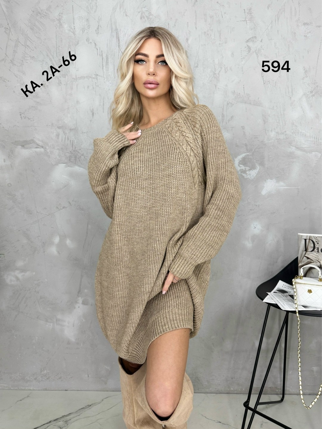 платье свитер оверсайз вязаное теплое niki&anni,вязаное платье,платье женское вязаное,вязаное платье туника,туника вязаная
