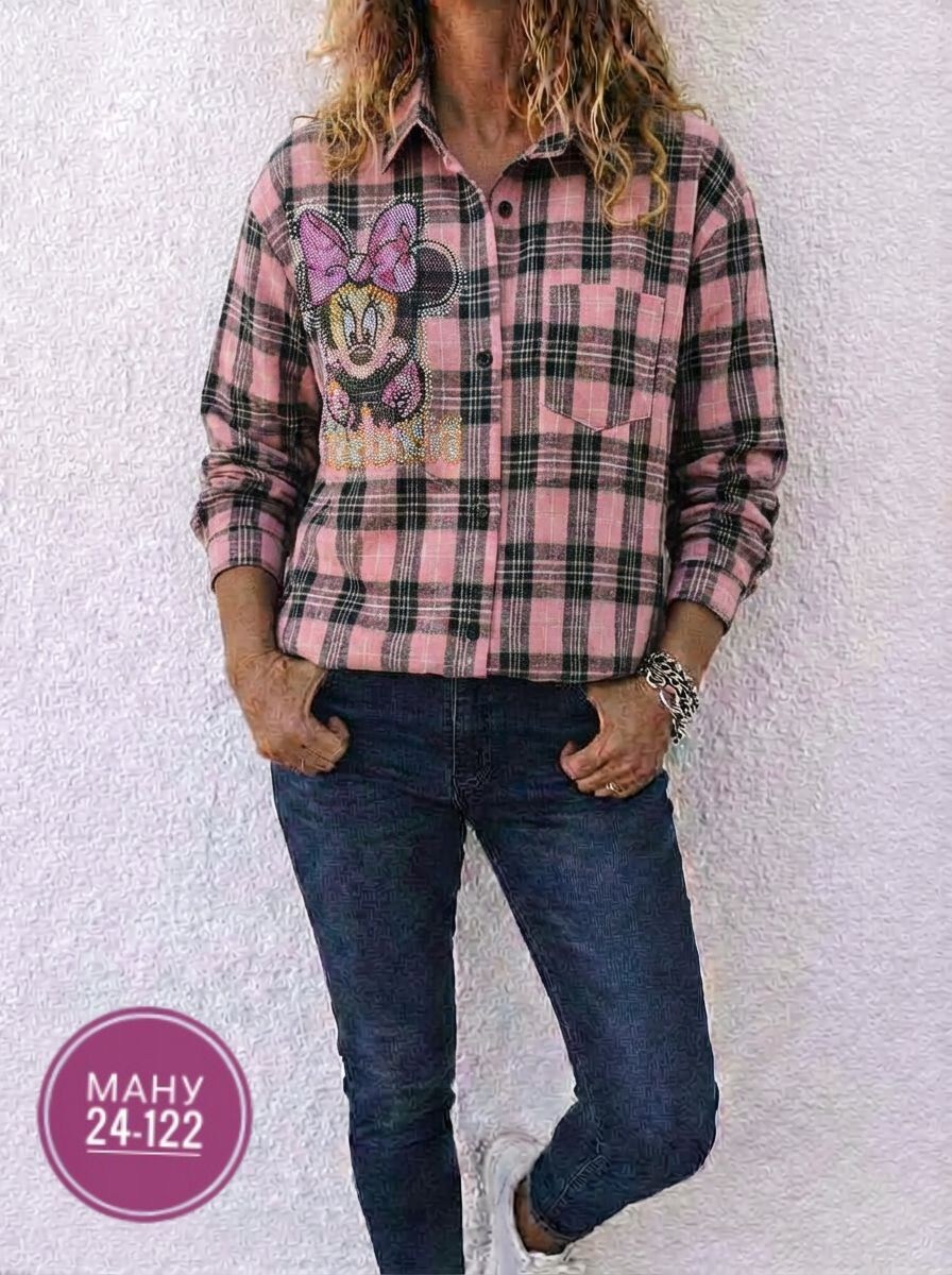 женская свободная рубашка taruxy,женская рубашка в клетку,женская рубашка,рубашка в клетку,женская клетчатая рубашка