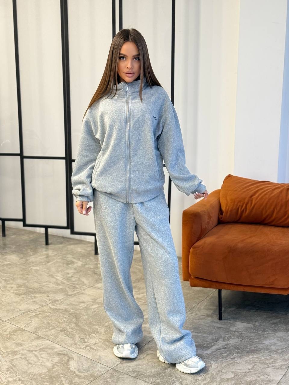 спортивные костюмы,спортивные костюмы женские на флисе,костюм,серый костюм,спортивный костюм серый меланж женский