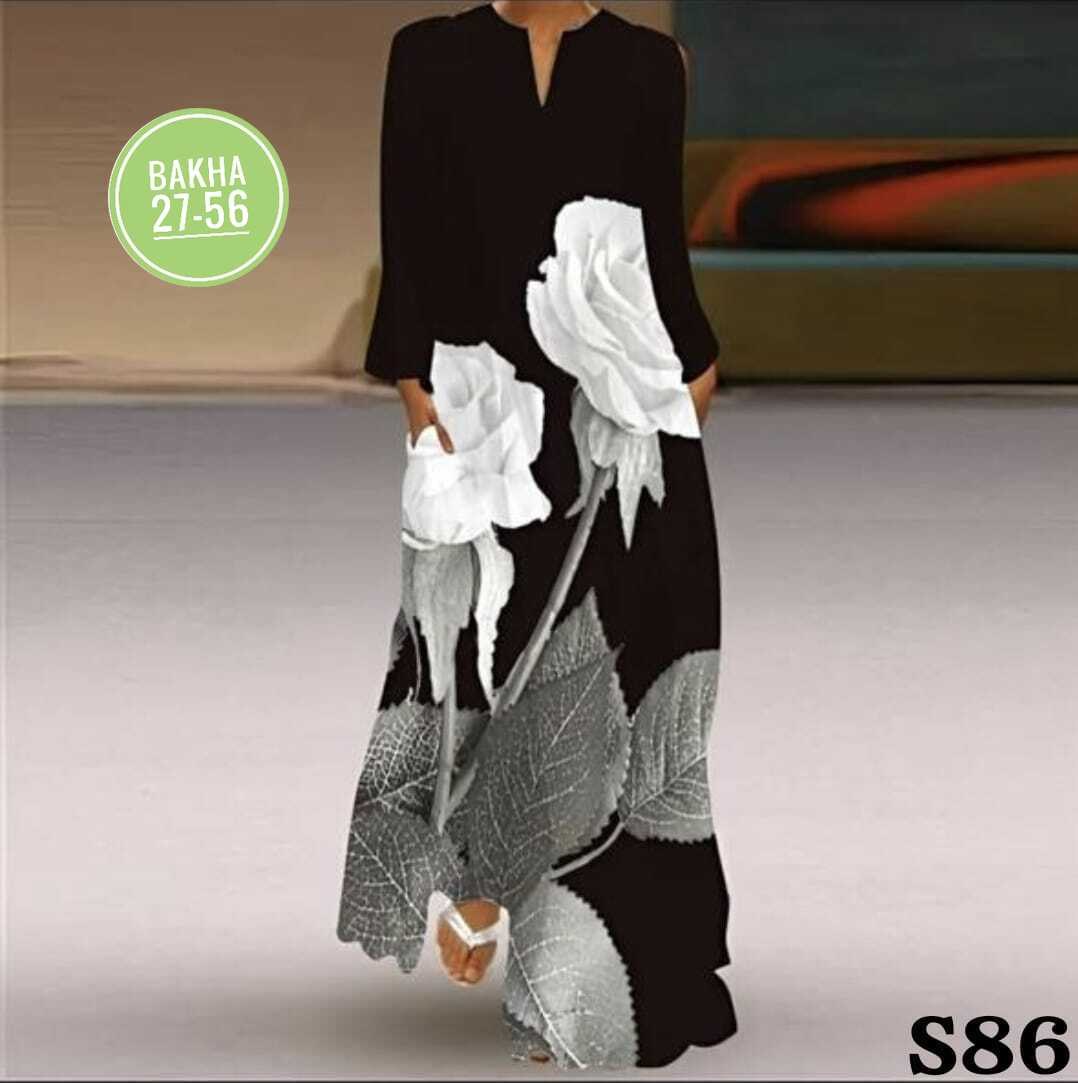 женское длинное платье с принтом,летнее женское платье,платье с цветочными принтами,летнее платье,платье модное летнее