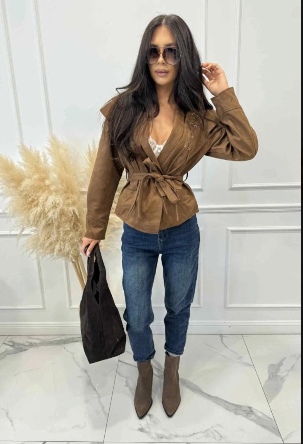 замшевая куртка,куртка замшевая женская,повседневная куртка,замшевая куртка с поясом,женская кожаная куртка