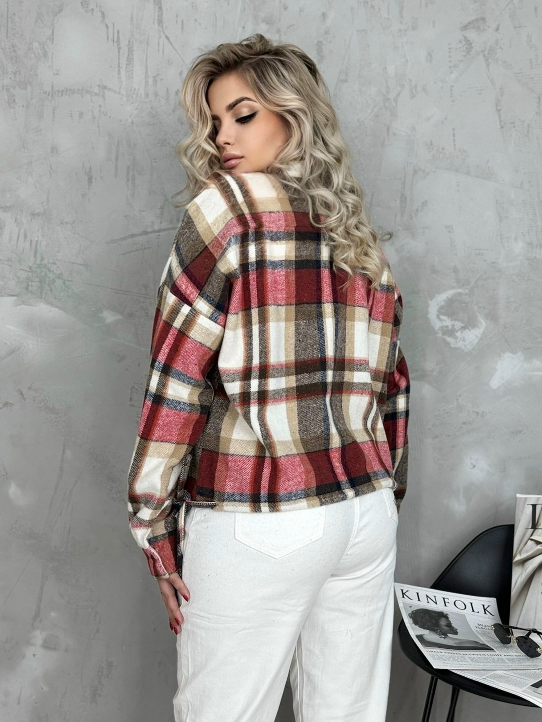 рубашка в клетку женская,утепленная рубашка женская в клетку,рубашка в клетку,клетчатая рубашка женская теплая,рубашка в клетку женская оверсайз