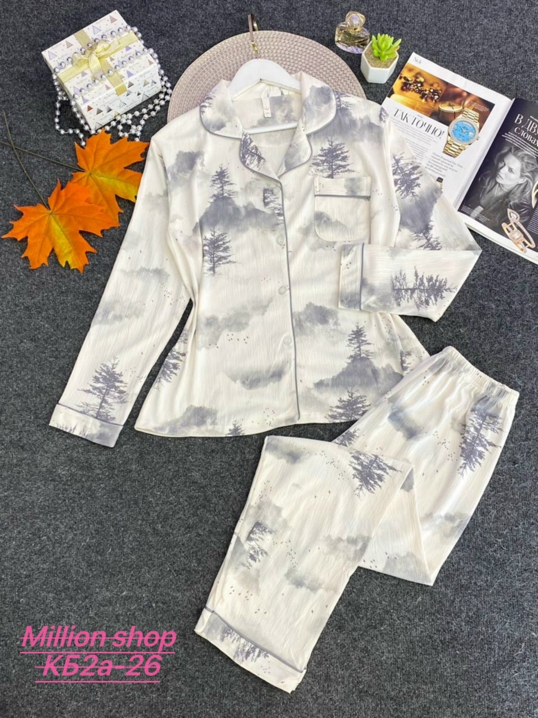 пижама женская с брюками m,l,xl,xxl,с сердечками,женская пижама,домашняя пижама со штанами и рубашкой с сердечками q&h fashion,комплект пижама,пижама женская модная