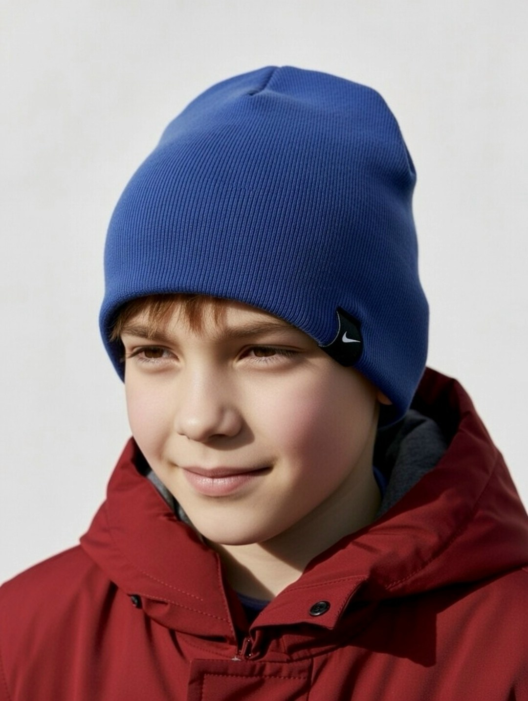 шапка для мальчика,шапка для детей,шапка демисезонная,шапка для мальчика демисезонная тонкая nike,зимний комплект шапка снуд найк черный